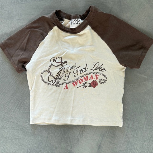 Shania Twain - Cotton On Micro Band Tee - XXS - Picture 1 of 4